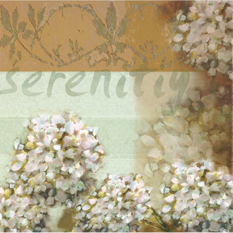 Serenity, 28" H x 28" W