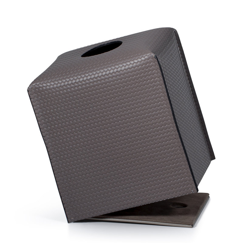 Piega Braid Brown Tissue Cover, Gray