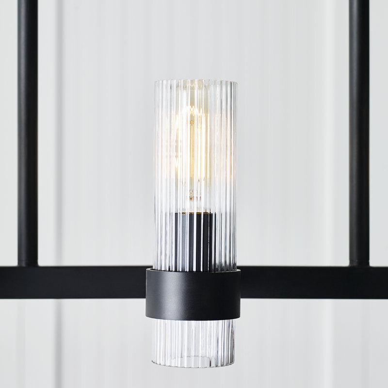 Geneva 10 - Light Chandelier, Aged Iron