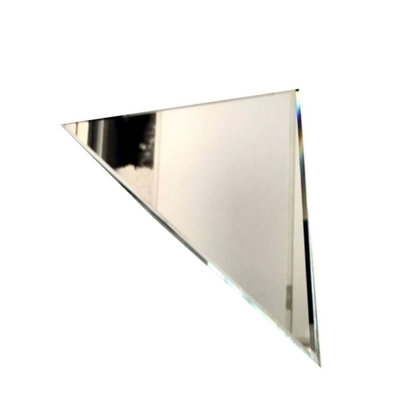 Carrelage triangle en verre biseauté réfléchissant 7 "x 7" Reflections