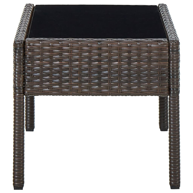 Table basse, Brun
