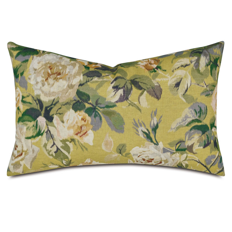 Maurier Floral Decorative Pillow, Rectangle 13"H x 22"W