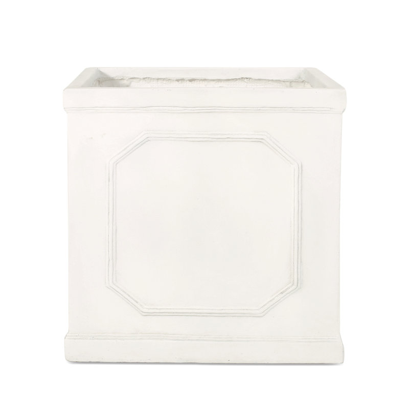 Mgo Planter Flower Pot, 18.5" H x 17.75" W x 17.75" D