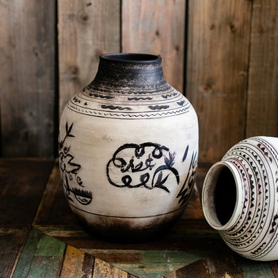 Handmade Terracotta Table Vase
