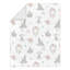 Bunny Floral 4 Piece Crib Bedding Set