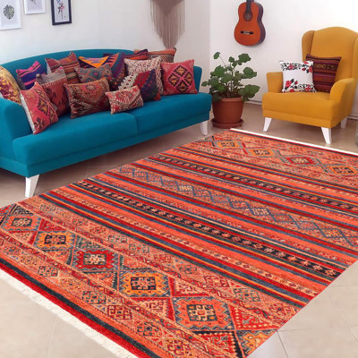 Cartley Wool Southwestern Rug