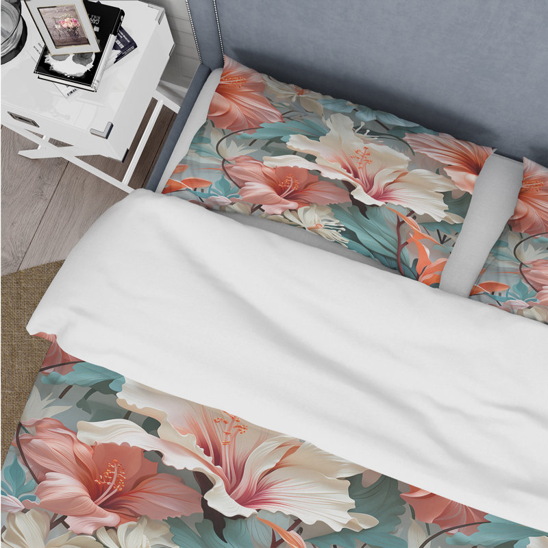 Ensemble de housse de couette Paradise Mirage, Housse de couette pour très grand lit et 2 très