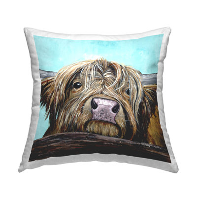 Polyester Throw Square Pillow Cover & Insert