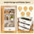 69" H Bookshelf With Drawers, Bookcase With 3-tier Open Shelves, Tall Bookshelf Large Open Bookshelf Standing Book Cabinet For Home Office-118868743