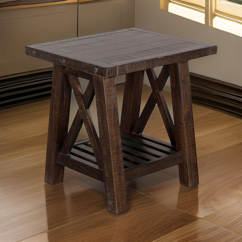 Table de bout Timmon 24, Naturel, H 24 po x l 24 po x P 20 po