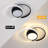 Double 2-Light LED Flush Mount Ceiling Light-29692220-29692223