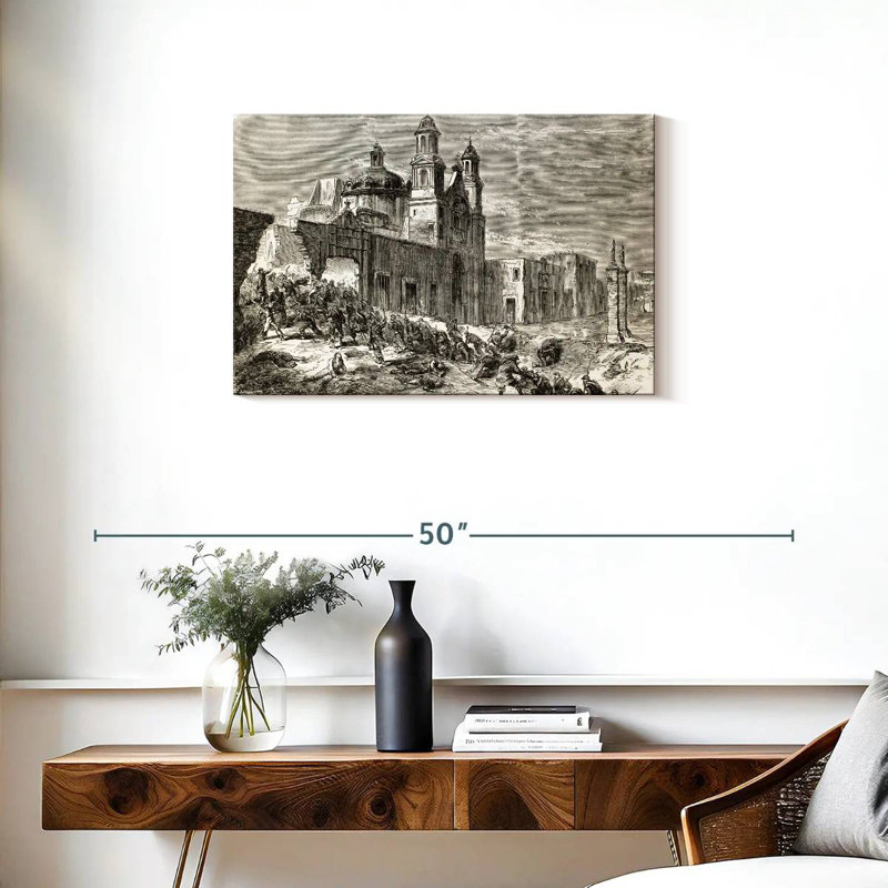 Keiri Battle Of Puebla, 20" H x 30" W