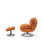 Azura Swivel Accent Chair with Footstool-1895488097
