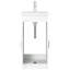 Single Bathroom Vanity with Ceramic Basin-512995558