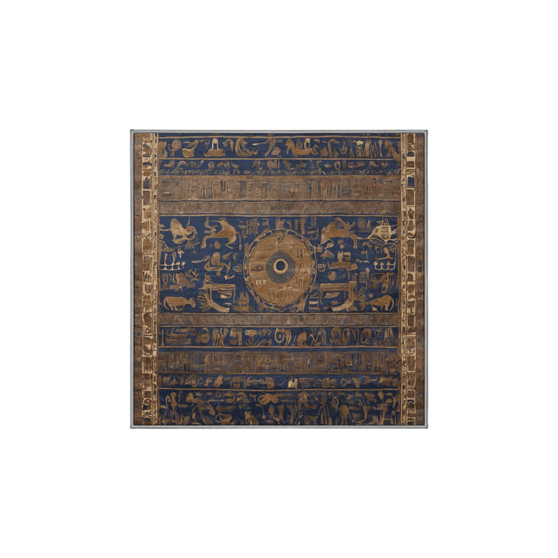 Tapis gris lavable à la machine, Carré 6 pi
