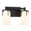 Éclairage pour salle de bain 2 lumières Irela en noir-877385032-918299695-918299682