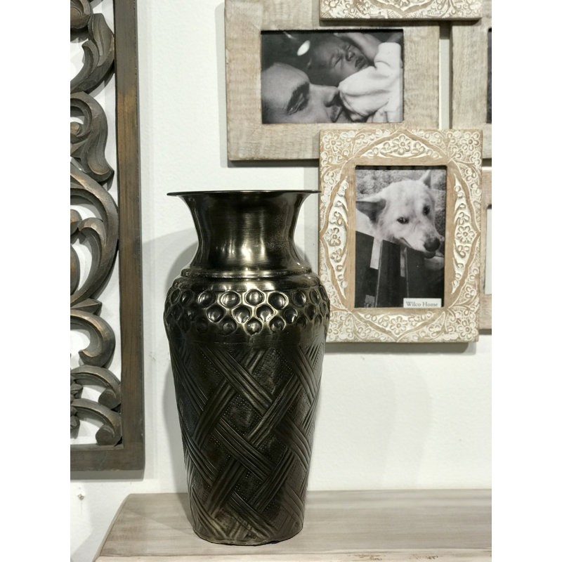 Vase de table Marjorie, H 17,5 po x l 7 po x p 7 po