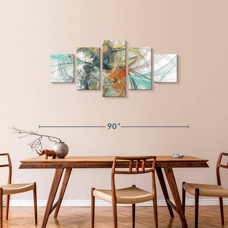 Glasco String, 34" H x 74" W