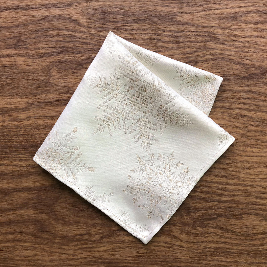 Herrmann Polyester Geometric Rectangle Napkin (Set of 4) The Holiday Aisle®