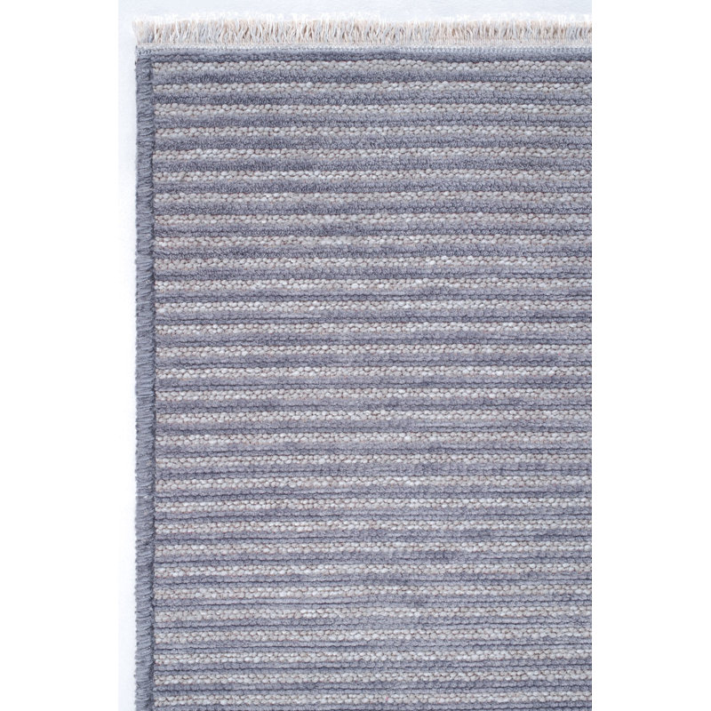 Rashena Striped Cotton Indoor / Outdoor Area Rug, Rectangle 2'7" x 4'11"
