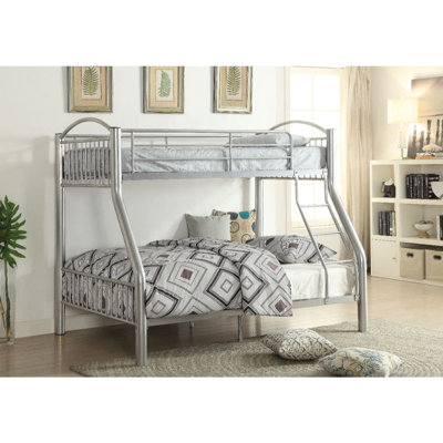 Henkel Twin over Full Iron Standard Bunk Bed by Isabelle & Max by Isabelle & Max