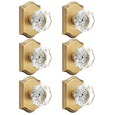 Crystal Single Dummy Door Knob