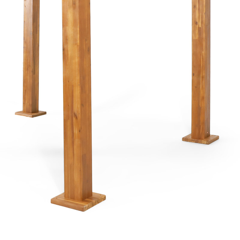 Quarrier 10 pi L 10 pi. Pergola en bois massif