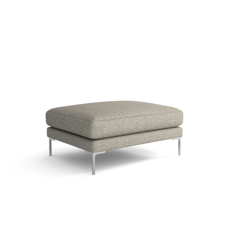 Rundell 90cm Wide Rectangle Solid Colour Ottoman