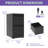 2-drawer Vertical File Cabinet With Lock, Metal Filing Cabinet For Letter/legal/a4 Files, Home Office Storage Organizer-1845503168