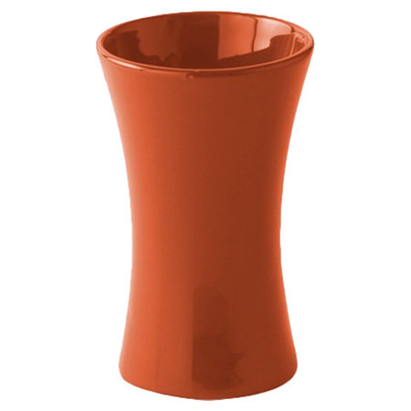 Mughetto Ceramic / Porcelain Toothbrush Holder, Orange