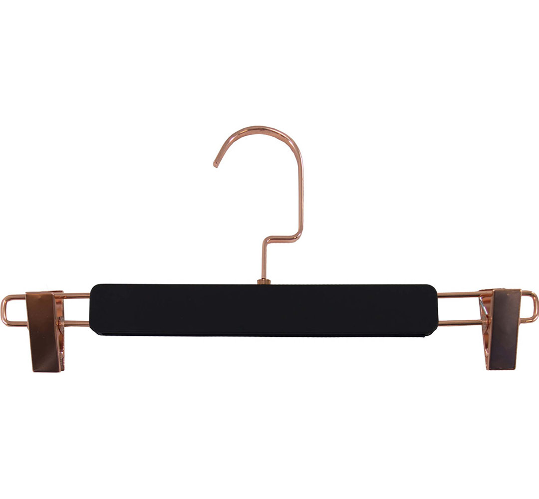 Wanda Plastic Non-Slip Hangers With Clips Rebrilliant Pack 