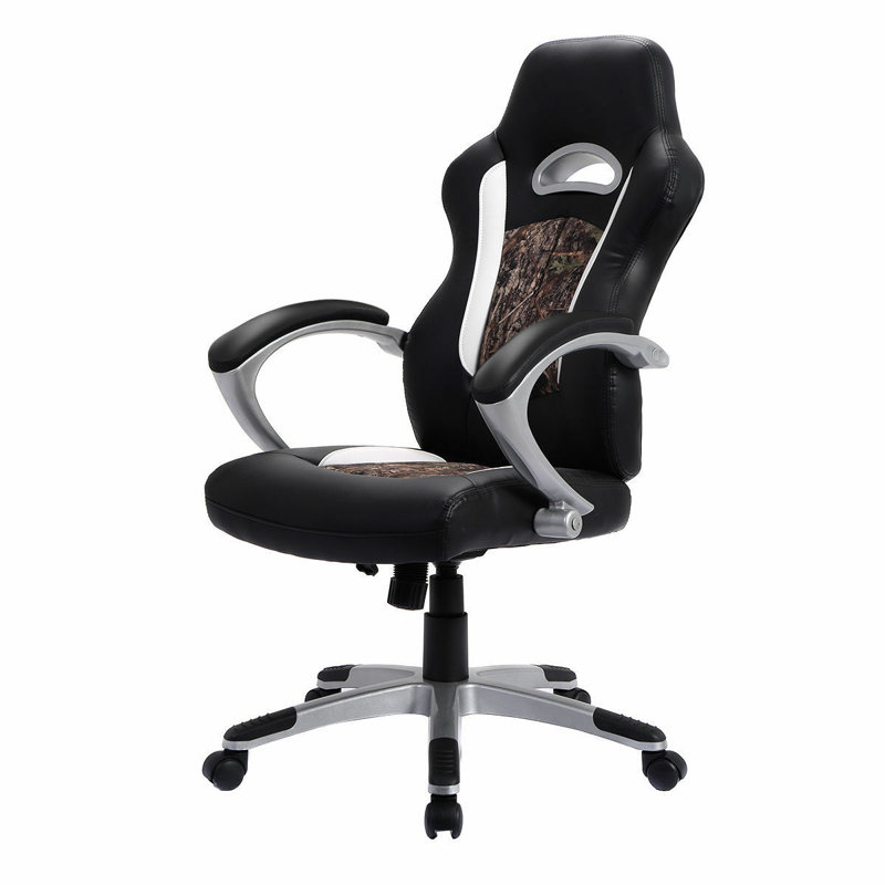 Symple Stuff Cotton and Mesh Gaming Chair