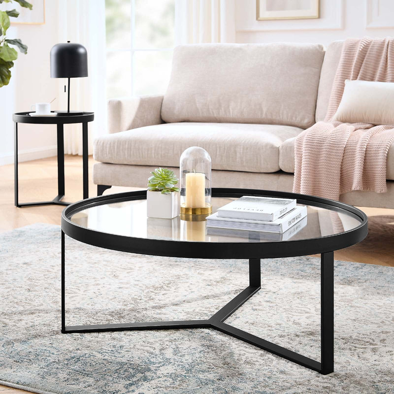 Table basse Relay, Noir
