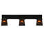 Luminaire à cloison d'extérieur 3 lumières