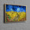 «Vincent» par Vincent Van Gogh, champ de blé avec corbeaux, impression sur toile de coton pour art mural