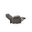 Double fauteuil inclinable à bascule avec moteur pivotant à 240 degrés OKIN et position infinie, appui-tête avec fonction d'alimentation
