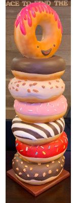 Jader Small Stacked Donuts Table Top Statue