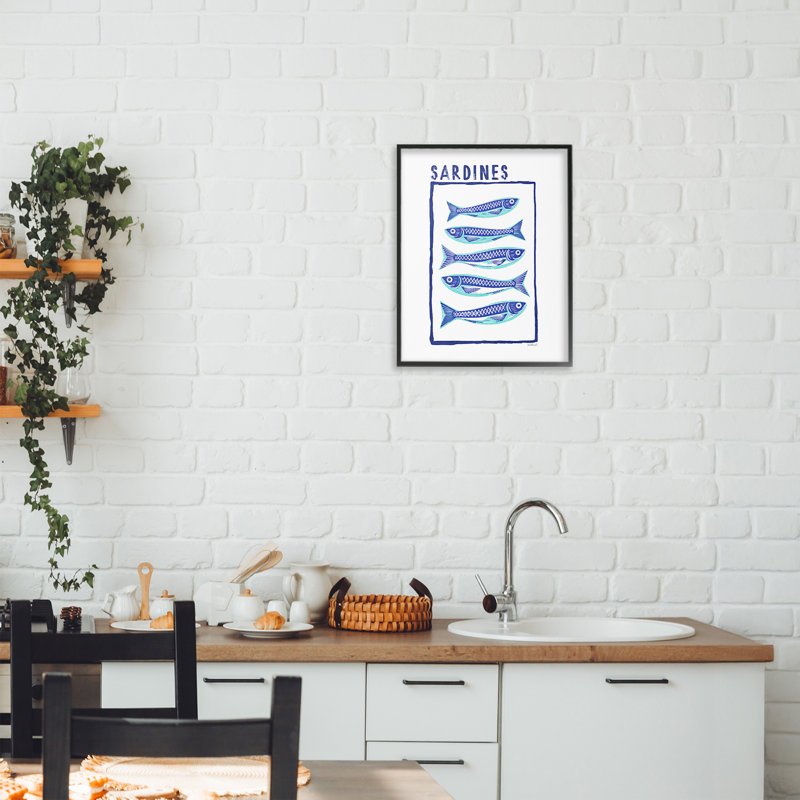 Giclée encadrée, par Amanda Greenwood, H 14 po x l 11 po, Giclée encadrée noir minuit
