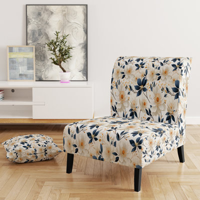 Fauteuil de chambre Blue Essence Petals