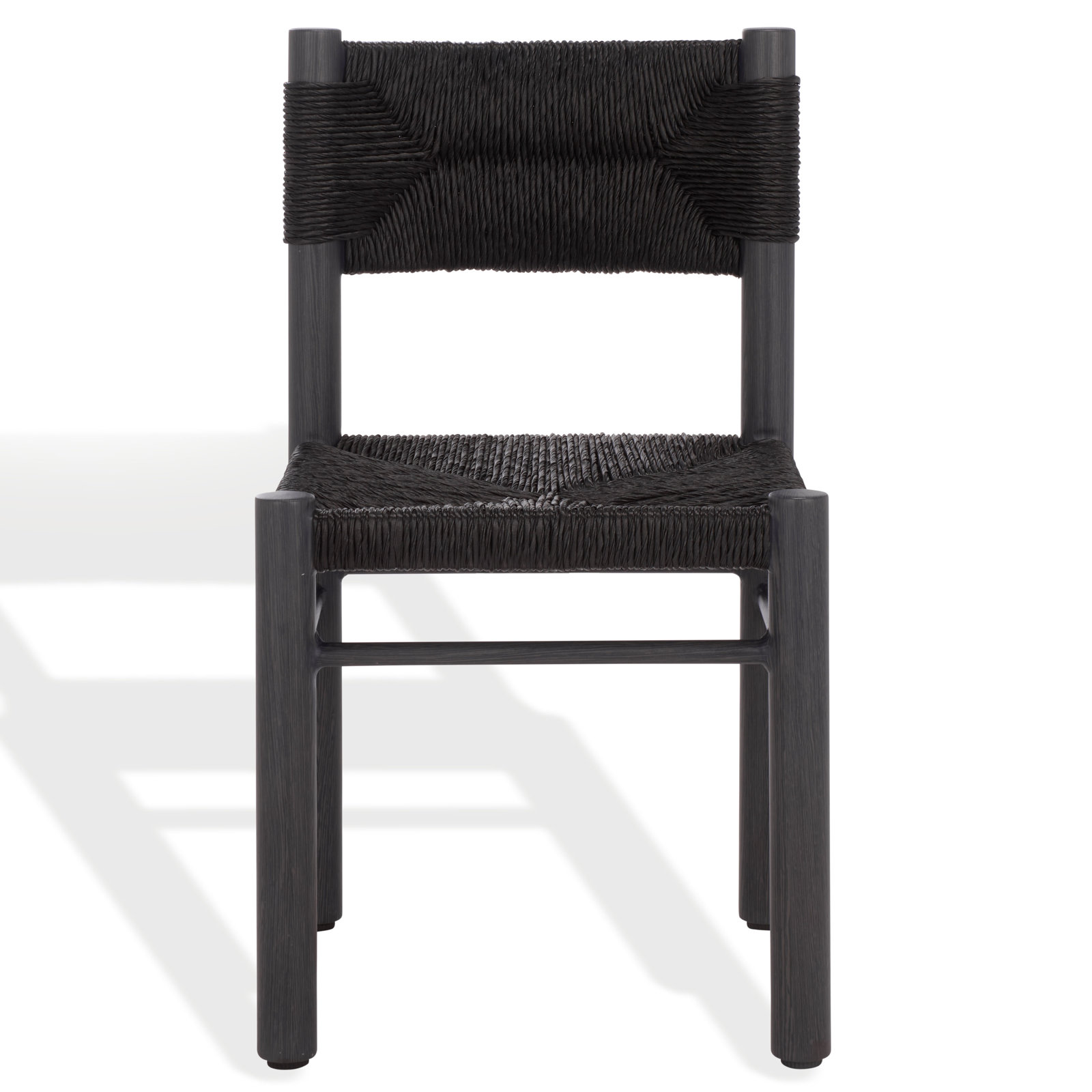Indie Patio Side Chair, Black