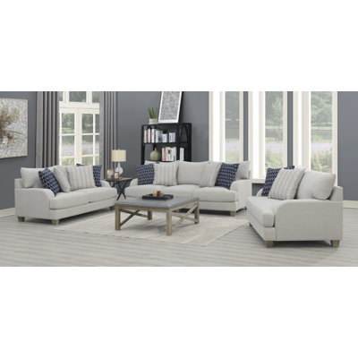 Linsi Drisko 102" Upholstered Sofa Set