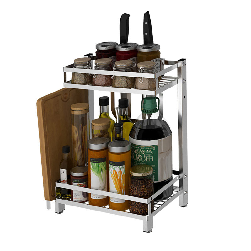 Freestanding Spice Rack, Sliver