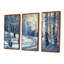 «White Pine Tree In Winter Forest Panorama», ensemble de reproductions d'art mural paysage d'hiver-107200605-107200613