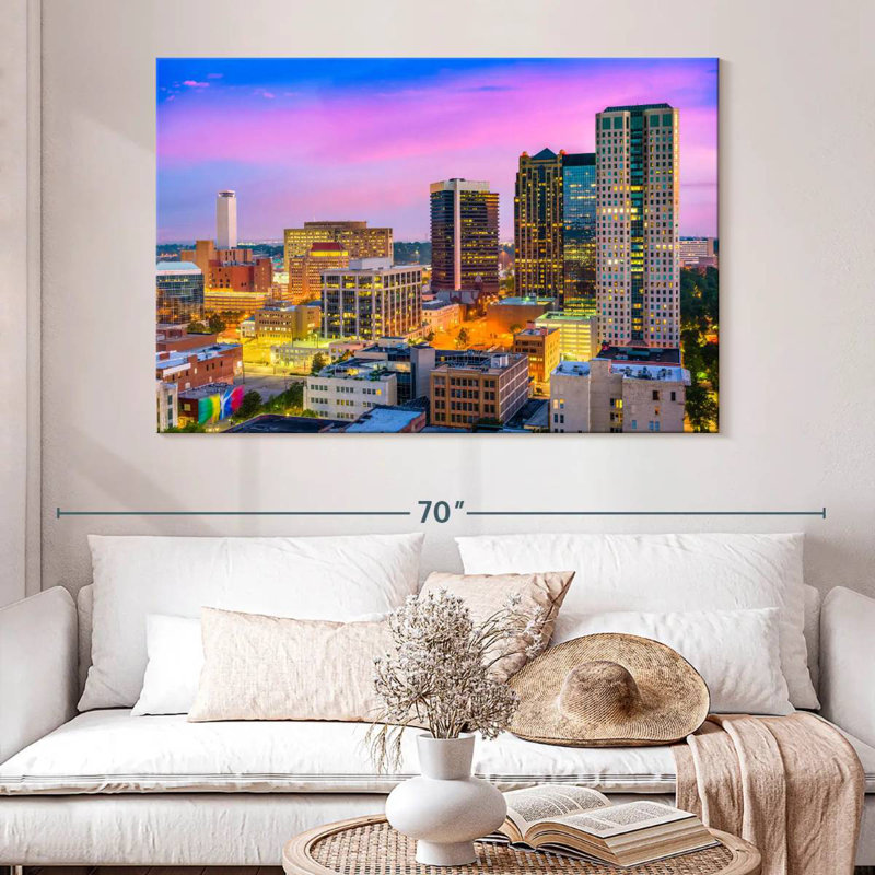 Nicci, centre-ville de Birmingham, horizon, H 34 po x l 51 po