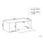 Wall Mounted Washbasin Cabinet Demetrio 80 cm