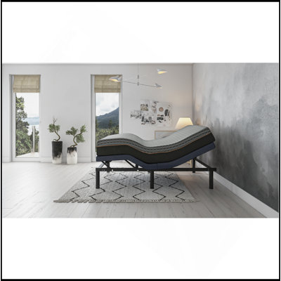 Base de lit simple TG réglable avec réglage de la position de la tête et des pieds