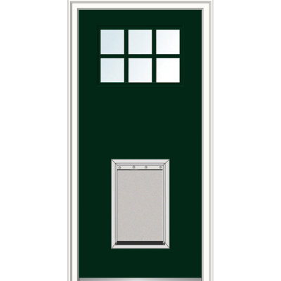 Craftsman 80'' Fiberglass Front Entry Doors