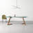 Breck Extendable Glass Top Dining Table