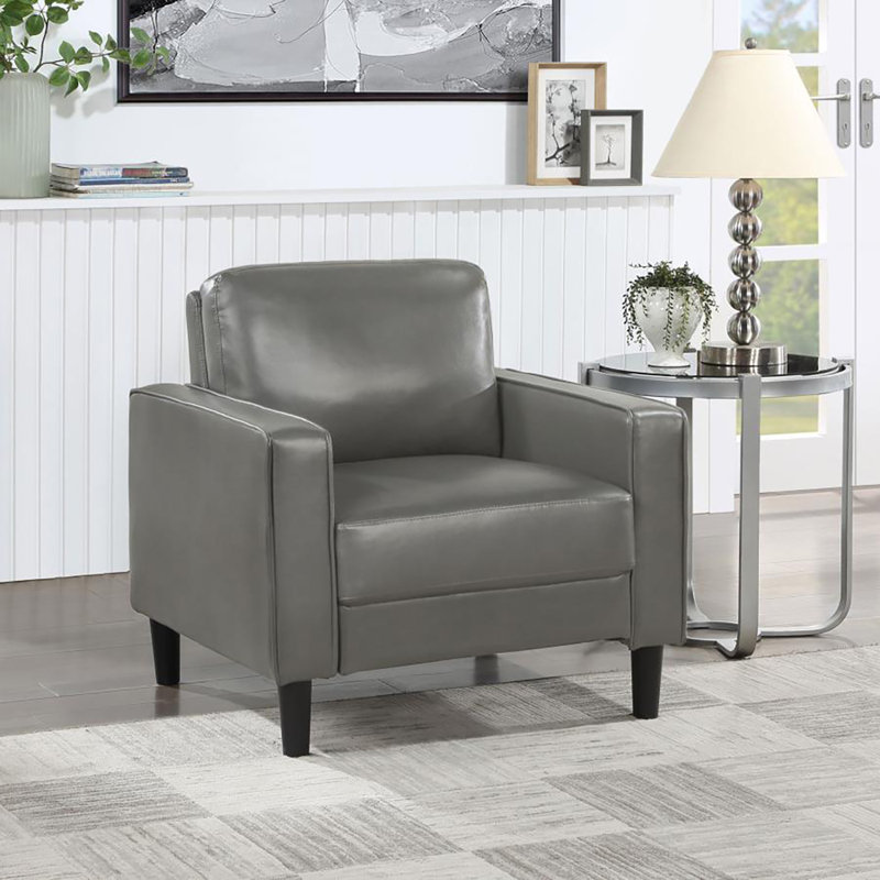 Fauteuil Worsham, Gris