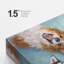 Illustration de joyeux groupe de chiens, images de salon, impression sur toile encadrée-131636393-131636397